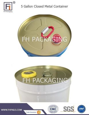 国連 5 ガロンのパームオイルのボケット