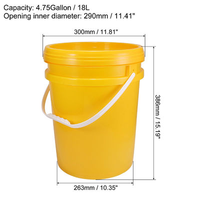 PE 18L ラテックスプラスチック塗料バケツ