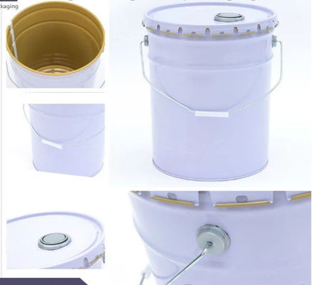 鋼鉄 5 ガロン メタルペイント バケツ 防腐 噴出ラグカバー