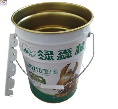 オープンヘッド 16L 潤滑油 メタルバケツと蓋 UN 承認