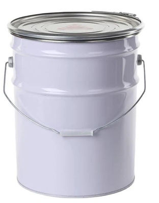 建築物 貯蔵用 蓋付き 15L スチール バケツ