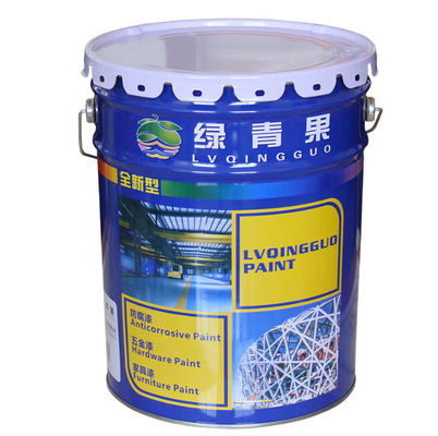 5l 容量 メタルペイントバケツ蓋 粉末コーティングを含む